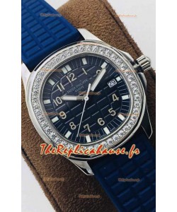 Patek Philippe Aquanaut 5067A Réplique Suisse en Acier Inoxydable Lunette Diamants 35MM