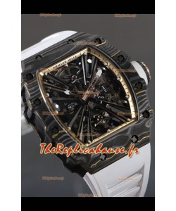 Richard Mille RM12-01 - Réplique de Montre Tourbillon Authentique avec Mouvement en Fibre de Carbone et Miroir 1:1