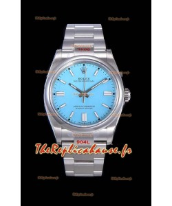 Montre Rolex Oyster Perpetual REF#124300 41MM Cal.3230 Mouvement Réplique Suisse Cadran Bleu Acier 904L Miroir 1:1 Réplique miroir