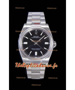 Montre Rolex Oyster Perpetual REF#124300 41MM Cal.3230 Mouvement Réplique Suisse Cadran Noir Acier 904L 1:1 Réplique Miroir