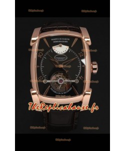 Parmigiani Fleurier Kalpa XL or rose 1:1 Tourbillon véritable Réplique Suisse 
