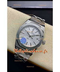 Audemars Piguet Royal Oak 15450 37MM Mouvement suisse Calibre 3120 dans un boîtier en acier 904L Cadran blanc 