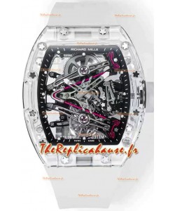 Richard Mille RM38-02 Sapphires Bubba Watson Véritable Mouvement Tourbillon Réplique miroir 1:1