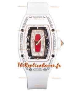 Richard Mille RM007 Céramique blanche Automatique Superclone Montre Suisse Réplique