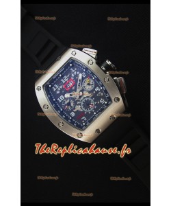 Richard Mille RM011 Montre Réplique Japonaise en Acier Inoxydable