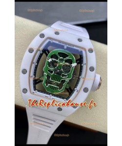 Richard Mille RM052-01 Skull Genuine Tourbillon Edition Montre dans un boîtier en céramique