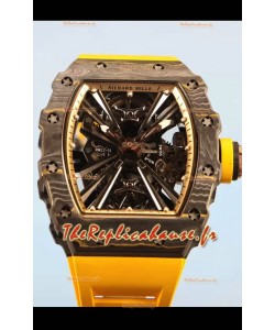 Richard Mille RM12-01 Carbon Fiber Genuine Tourbillon Movement Miroir 1:1 Replica Watch