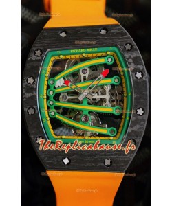 Richard Mille RM59-01 Mouvement Tourbillon Véritable dans un boîtier en carbone NTPT noir
