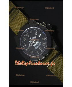Reproduction de Montre Suisse Rolex Submariner Stealth MK IV PVD