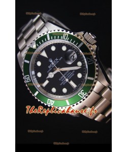 Rolex Submariner 11610LV Lunette Verte - Meilleure édition 2017 Montre Réplique Suisse