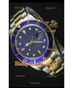 Rolex Submariner 16613 Montre Réplique Suisse 1:1 Deux-Tons avec Mouvement Suisse 3135 