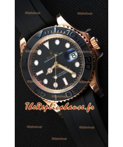 Réplique de montre japonaise Rolex Yachtmaster Everrose Gold - 40MM