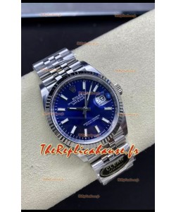 Rolex Datejust Mouvement Cal.3235 Réplique Miroir 1:1 Acier 904L 36MM - Cadran bleu