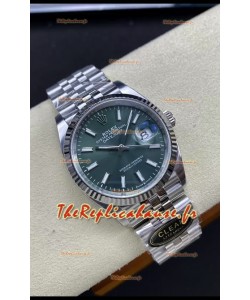Rolex Datejust Mouvement Cal.3235 Réplique Miroir 1:1 Acier 904L 36MM - Cadran vert