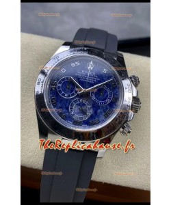Rolex Cosmograph Daytona Cadran Bleu Sodalite Mouvement Original Cal.4130 - Montre Acier 904L