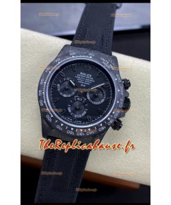 Rolex Daytona DiW All Black Edition Watch - Montre en carbone forgé - Réplique Miroir 1:1