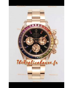 Rolex Cosmograph Daytona 116595RBOW Or Rose Mouvement Cal.4130 Original