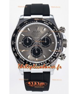 Rolex Cosmograph Daytona 126519LN Cadran gris Lunette noire Mouvement Cal.4131 - Montre Acier 904L