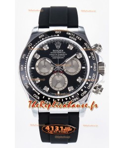 Rolex Cosmograph Daytona 126519LN Diamants noirs Cadran Cal.4131 Mouvement 