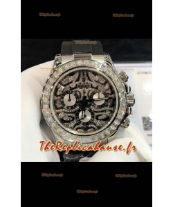 Rolex Cosmograph Daytona "Eye of the Tiger" Edition en boîtier acier 904L Montre réplique 1:1 