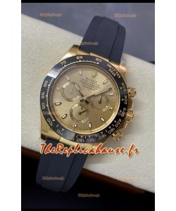 Rolex Cosmograph Daytona 116518LN-0037 Or jaune Mouvement original Cal.4130 - Montre Acier 904L