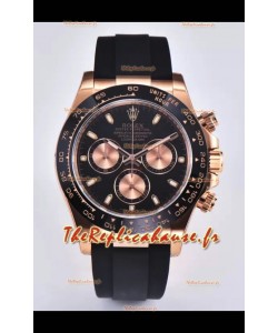Rolex Cosmograph Daytona M116515 Or Rose Mouvement original Cal.4130 - Montre en acier 904L