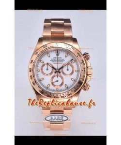 Rolex Cosmograph Daytona M116505-0010 Or Rose Mouvement original Cal.4130 - Acier 904L Montre