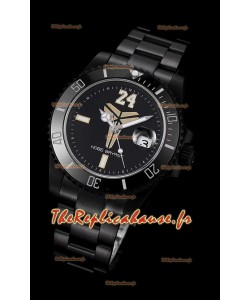 Montre Rolex Submariner Suisse Edition Kobe Bryant Réplique Suisse Montre dans un boîtier avec revêtement PVD