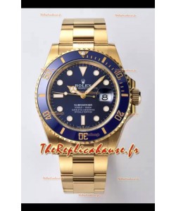 Rolex Submariner 41MM Date Céramique Or m126618lb - Réplique miroir 1:1 - Montre ultime en acier 904L