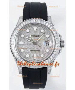 Rolex Yachtmaster 226679TBR Or blanc 42MM Cal.3135 Swiss 1:1 Ultimate Montre en acier 904L