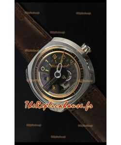 Mouvement 82S7 SevenFriday V02-01 Miyota 1:1 Edition Clavier Doré/Marron