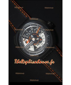 Mouvement 82S7 SevenFriday V02-01 Miyota 1:1 Edition Clavier Carbone