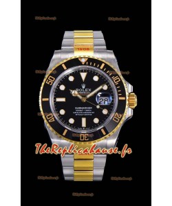 Montre Rolex Submariner 41MM Date Céramique Bicolore 126613LN - Réplique 1:1 Miroir - Ultimate 904L Acier