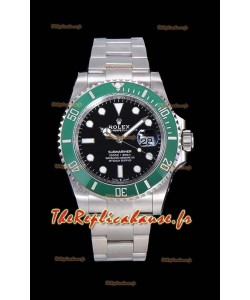 Montre Rolex Submariner 41MM Acier 126610LV "Starbucks" - Réplique 1:1 Miroir - Montre Ultimate 904L Acier