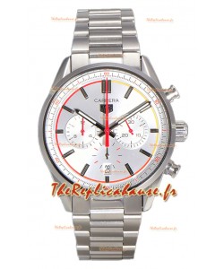 Tag Heuer Carrera Chronosprint X Réplique Montre Quartz Suisse Cadran Acier et Bracelet 