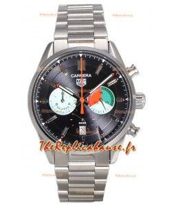 Tag Heuer Carrera Carrera Skipper 39 Chronograph Swiss Quartz Réplique Montre 