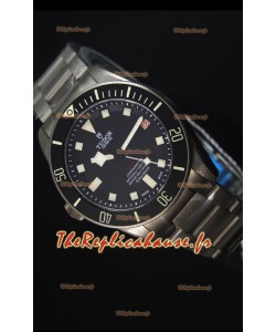 Tudor Pelagos Montre Réplique Suisse en Titane - édition Pour Gaucher Réplique Miroir 1:1
