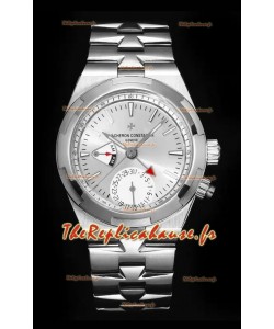 Vacheron Constantin Overseas Dual Time Miroir 1:1 Suisse Réplique Montre avec cadran en acier 