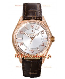 Vacheron Constantin Fiftysix Edition 904L Acier Or Rose Réplique 1:1 Cadran Acier