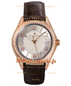 Vacheron Constantin Fiftysix Edition 904L Acier Or Rose 1:1 Réplique Cadran Crème