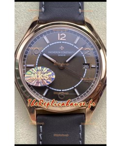 Vacheron Constantin Fiftysix Edition Or Rose Acier Réplique 1:1 Cadran Brun