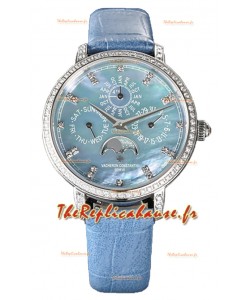 Vacheron Constantin Traditionelle Quantième Perpétuel Plaqué Or Blanc Ultra Fin