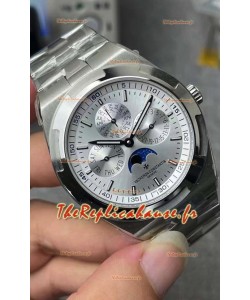 Vacheron Constantin Overseas Quantième Perpétuel Cadran Acier Ultrafin avec Bracelet Acier