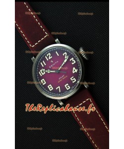 Montre Zenith Pilot Type 20 Extra 40 mm Cadran Poulpe Spécial Répliquée à l’identique 1:1