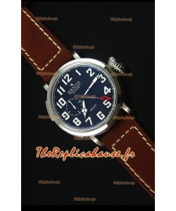 Montre Suisse Replica Miroir 1:1 Zenith Heritage Pilot Type 20 GMT avec Clavier Noir Mate