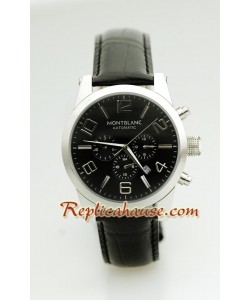 Mont Blanc Replique Timewalker - Leather Montre