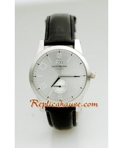 Mont Blanc Replique Timewalker - Leather Montre
