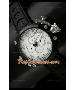 U-Boat Flightdeck Rattrapante Japanese automatic Montre avec Boîtier de PVD