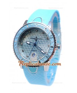Ulysse Narden Lady Diver Montre De Replique en Bleu Cadran