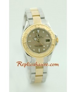 Rolex Replique Yacht Master Two Tone Femmes Size